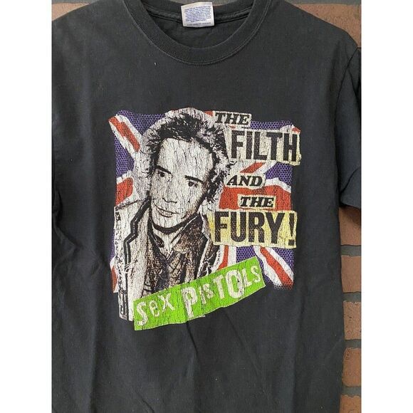 Vintage The Filth and The Fury Sex Pistols T Shirt Size Small - Picture 2 of 4